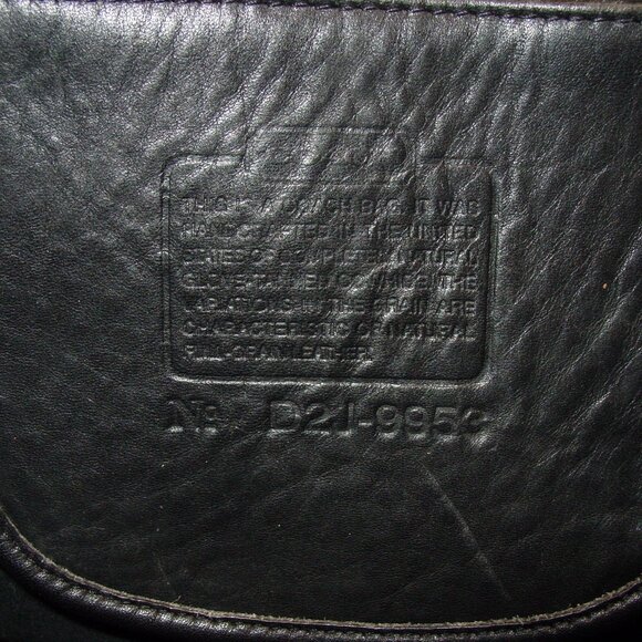 COACH Helen's Legacy 9953 Vintage Bucket Hobo Crossbody Bag - Made in USA - Picture 9 of 9